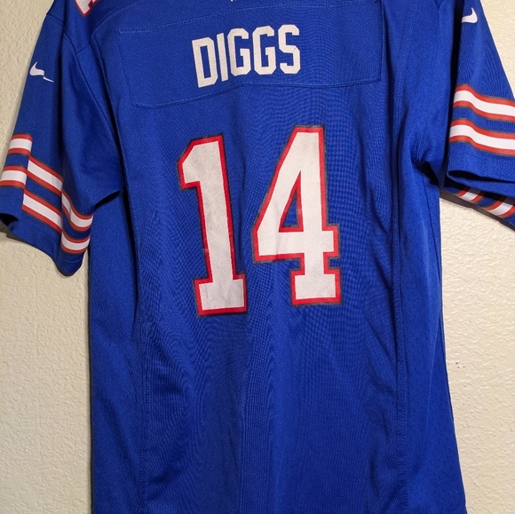 Nike Blue NFL Jersey with Red and White Accents Size Large - Picture 5 of 5